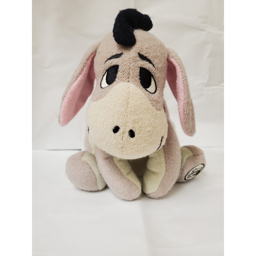 Eeyore  Disney World Park Stuffed Animal Plush Toy‎ Vintage 8.5" Gray